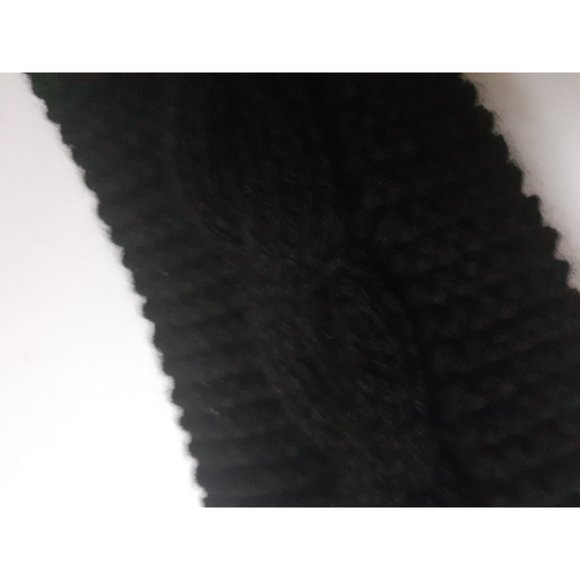 Black knitted headband - Picture 7 of 7